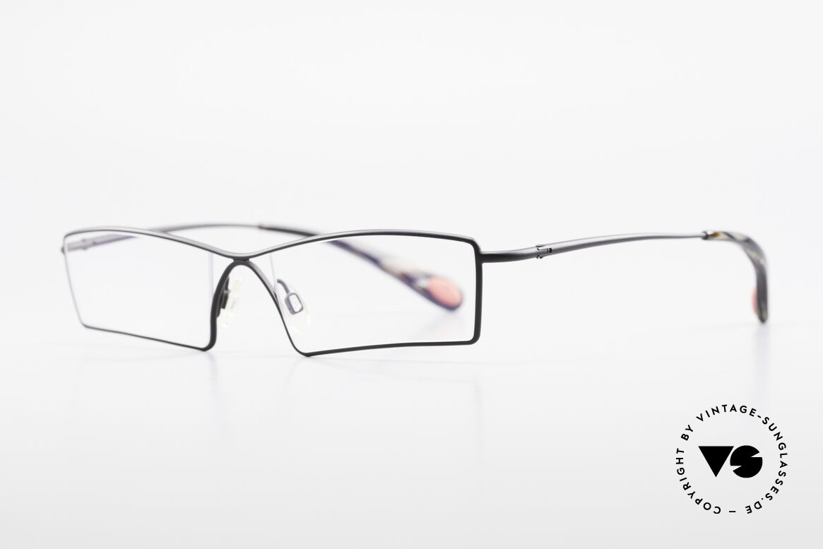 Bugatti 210 Odotype Eckige Designerbrille Herren, high-tech Rahmen mit genialer Glaseinfassung, Passend für Herren