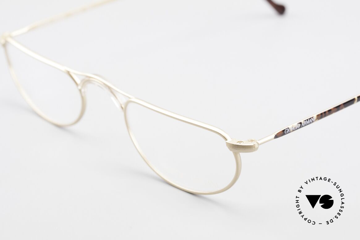 Giorgio Armani 133 Alte Designer Lesebrille 80er, KEINE Retrobrille; eine alte 80er Originalbrille, Passend für Herren und Damen