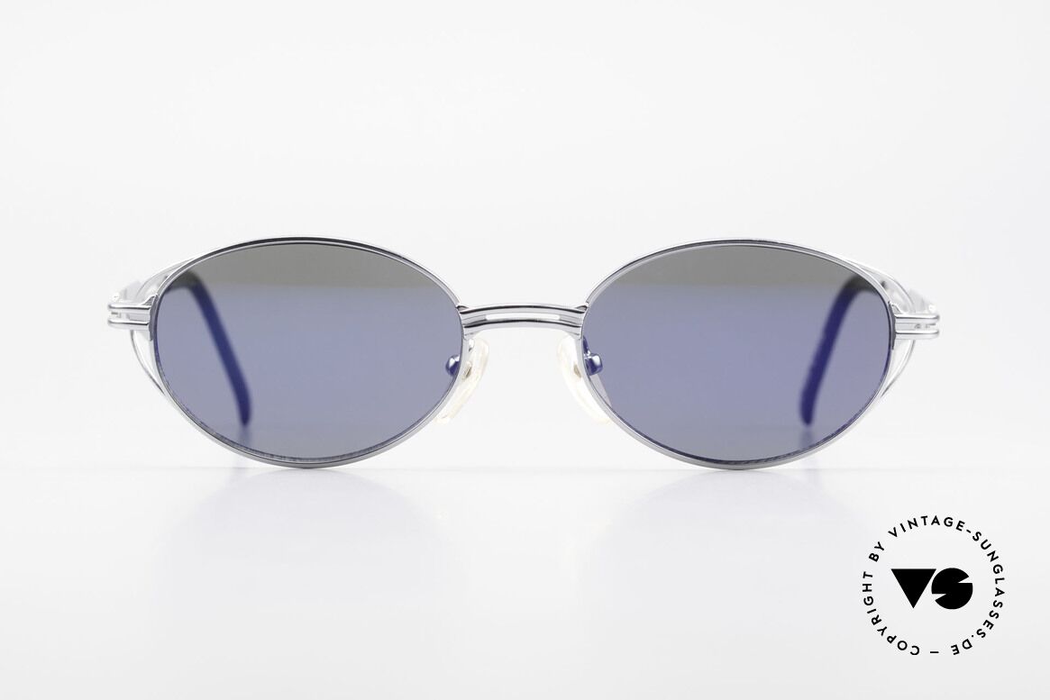 Jean Paul Gaultier 58-6106 Ovale Vintage Sonnenbrille, ovale 1990er Jean Paul Gaultier Designer-Sonnenbrille, Passend für Herren und Damen