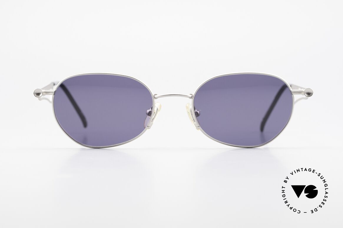 Yohji Yamamoto 52-4108 Titan Designer Sonnenbrille, 90er Titanium Yohji Yamamoto Designer-Sonnenbrille, Passend für Herren und Damen