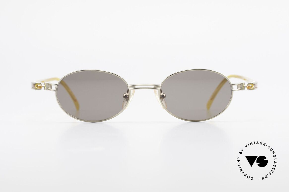 Yohji Yamamoto 52-7202 Designerbrille Oval Vintage, sportliche ovale vintage YOHJI YAMAMOTO Sonnenbrille, Passend für Herren und Damen