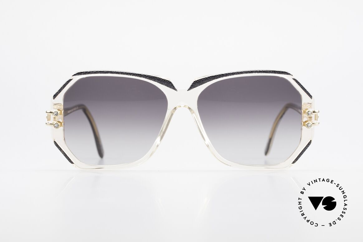 Cazal 169 Vintage Damen Sonnenbrille, extravagante vintage Designer-Sonnenbrille von Cazal, Passend für Damen