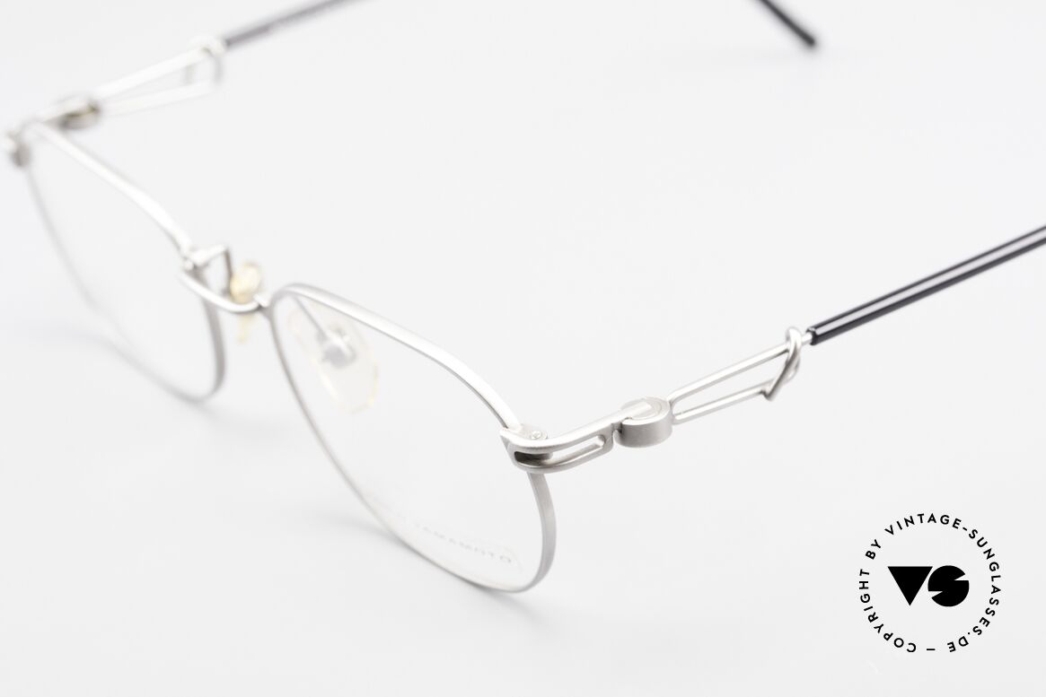 Yohji Yamamoto 51-4113 Titan Designerbrille Vintage, KEINE RETROmode; sondern ein Original von ca. 1997, Passend für Herren und Damen