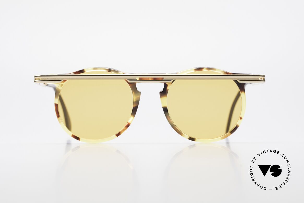 Cazal 648 90er Cari Zalloni Sonnenbrille, außergerwöhnliche Cazal vintage Brille von 1990, Passend für Herren und Damen