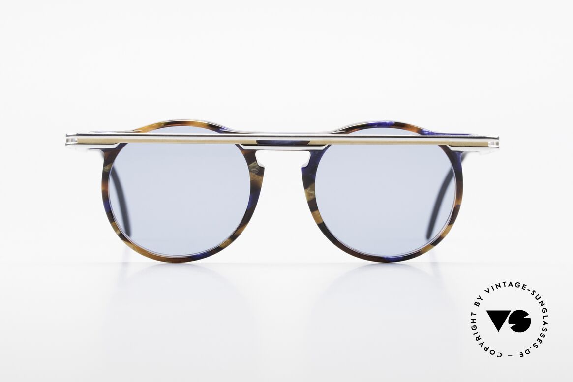 Cazal 648 Alte Cari Zalloni 90er Brille, außergerwöhnliche Cazal vintage Brille von 1990, Passend für Herren und Damen