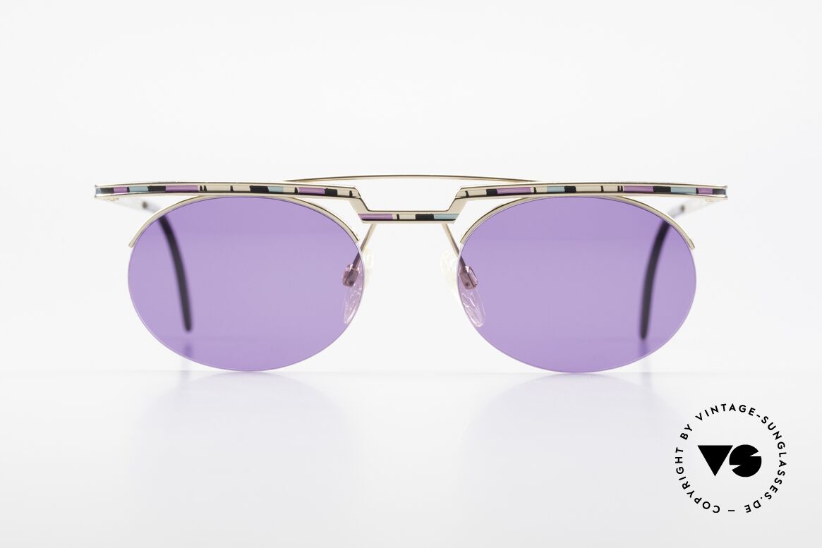 Cazal 758 No Retro Cazal Sonnenbrille, interessante CAZAL vintage Sonnenbrille von 1997, Passend für Herren und Damen