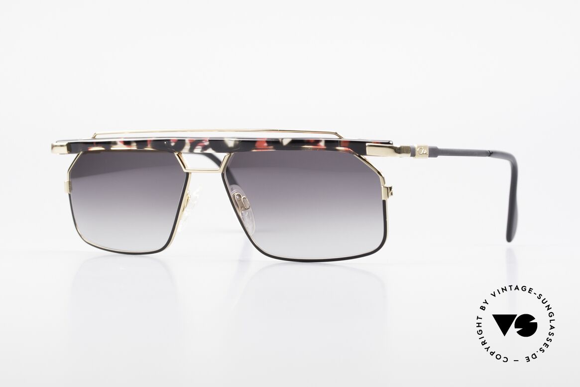 Cazal 752 Rare Vintage Sonnenbrille 90er, sehr markante CAZAL Herren-Brille von 1993/1994, Passend für Herren
