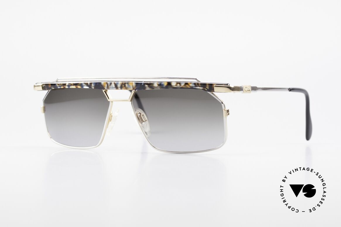 Cazal 752 Rare 90er Vintage Sonnenbrille, sehr markante CAZAL Herren-Brille von 1993/1994, Passend für Herren