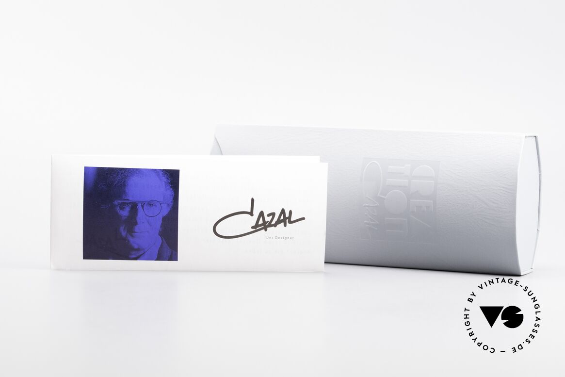 Cazal 752 90er Vintage Sonnenbrille Rar, KEINE Retrobrille; sondern eine 25 Jahre alte Rarität!, Passend für Herren