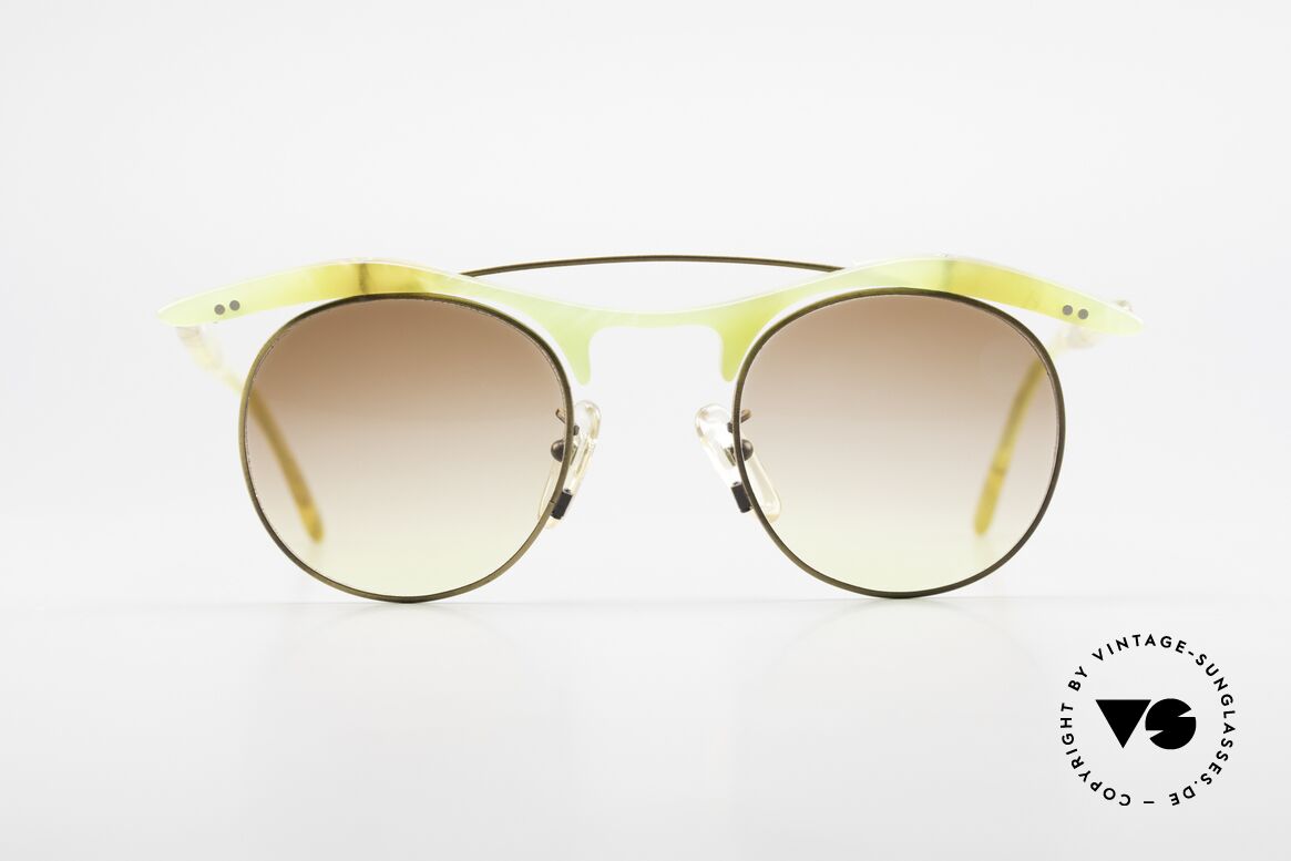 L.A. Eyeworks YANG 670 Vintage Sonnenbrille No Retro, L.A. Eyeworks: Kleinstserien aparter Brillen-Modelle, Passend für Herren und Damen