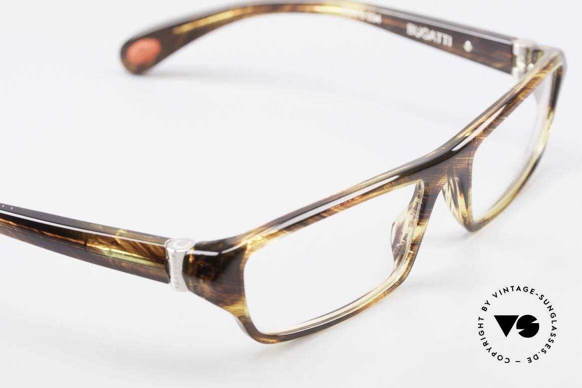Bugatti 470 Seltene Herren Designerbrille, ungetragenes Exemplar inkl. original Verpackung, Passend für Herren