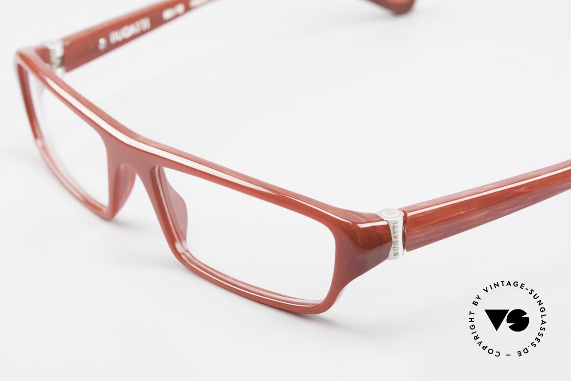 Bugatti 470 Edle Designerbrille Dunkelrot, selten, da damals nur als Kleinstserie produziert, Passend für Herren