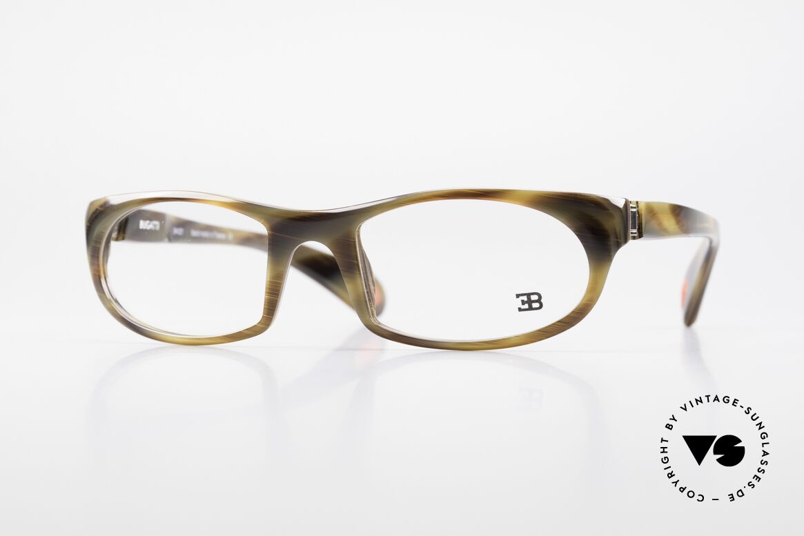 Bugatti 326 Odotype Original Vintage DesignerBrille, sportliche high-tech vintage BUGATTI Brille, Passend für Herren