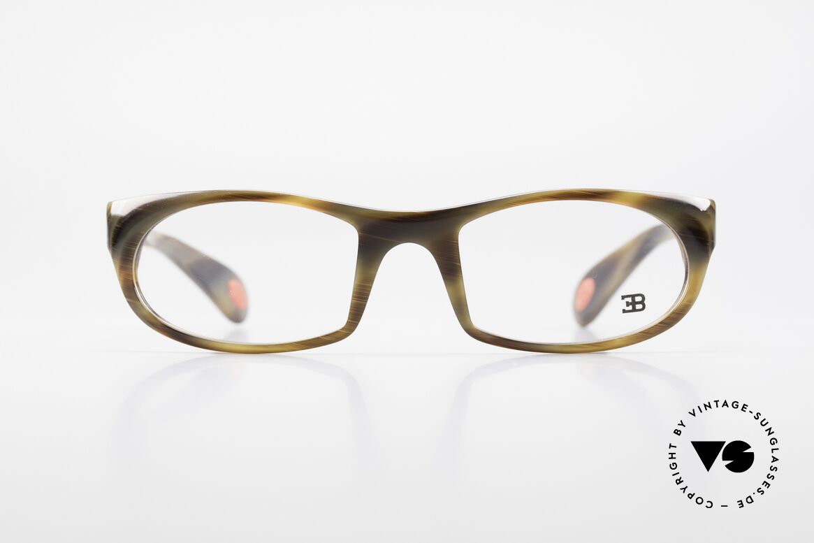 Bugatti 326 Odotype Original Vintage DesignerBrille, unverwechselbares Design der Odotype-Serie, Passend für Herren
