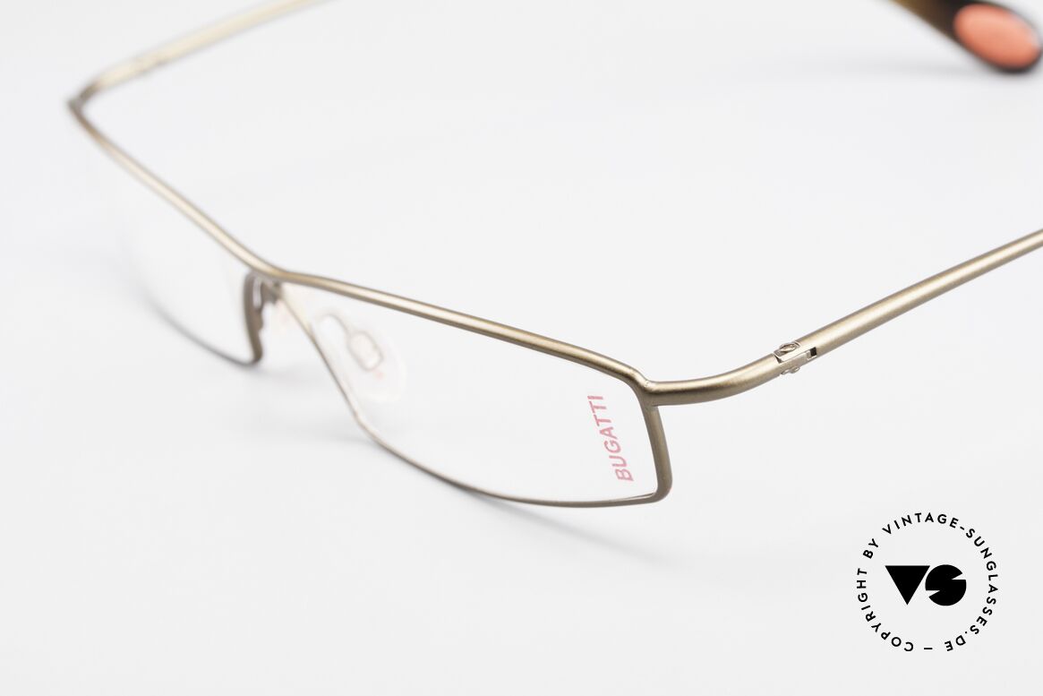Bugatti 204 Odotype Limited Vintage Luxus Brille, unverwechselbar und in absoluter Top-Qualität, Passend für Herren