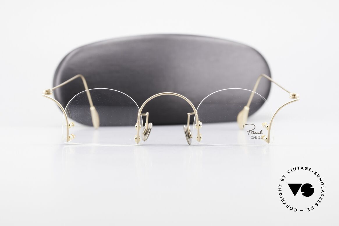 Paul Chiol 03 Randlose Vintage Kunstbrille, Größe: medium, Passend für Herren und Damen