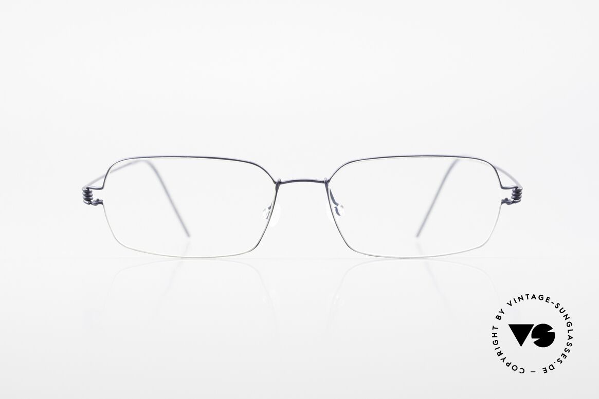 Lindberg Marco Air Titan Rim Titaniumbrille Herren Zeitlos, LINDBERG Air Titanium Rim Brille in Größe 52-16, 145, Passend für Herren