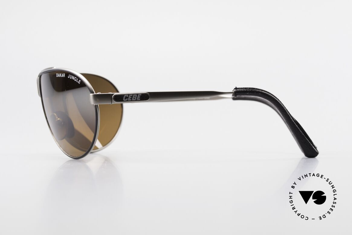 Cebe Dakar Jungle QD02 High-Tech Rennfahrer Brille, Spiegelgläser für extremste Sonneneinstrahlung, Passend für Herren und Damen