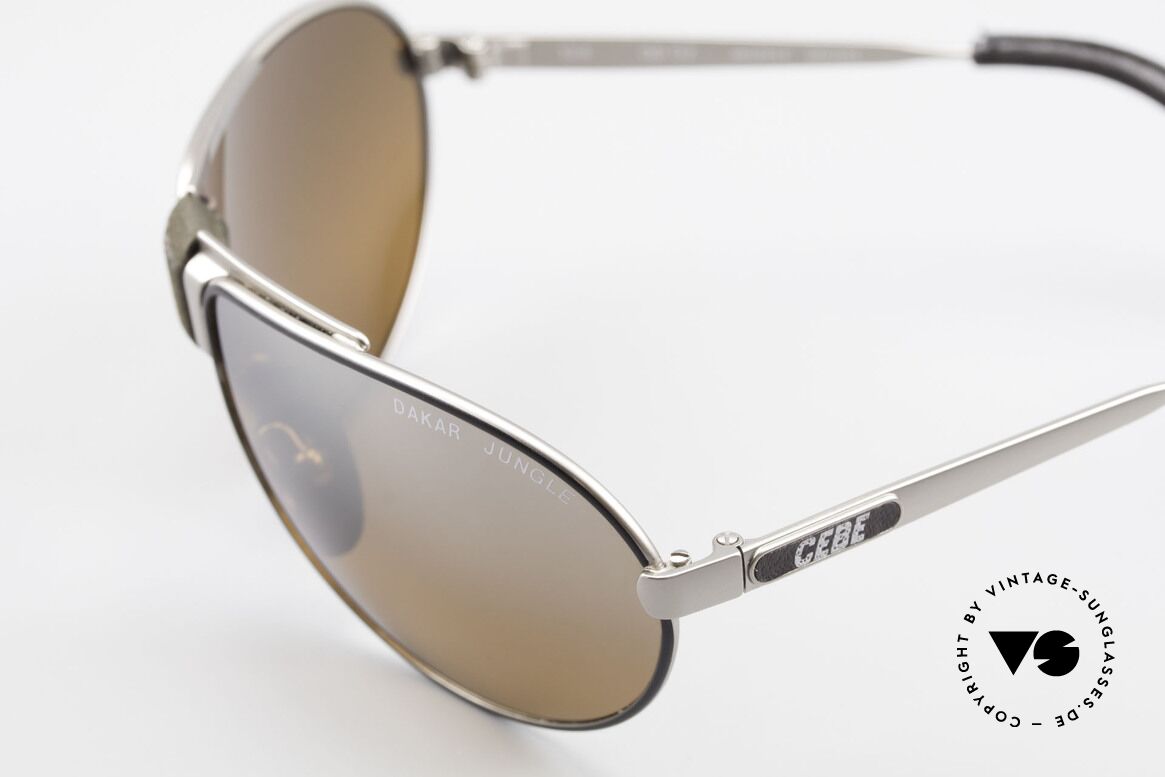 Cebe Dakar Jungle QD02 High-Tech Rennfahrer Brille, flexible Rahmenkonstruktion für ideale Passform, Passend für Herren und Damen