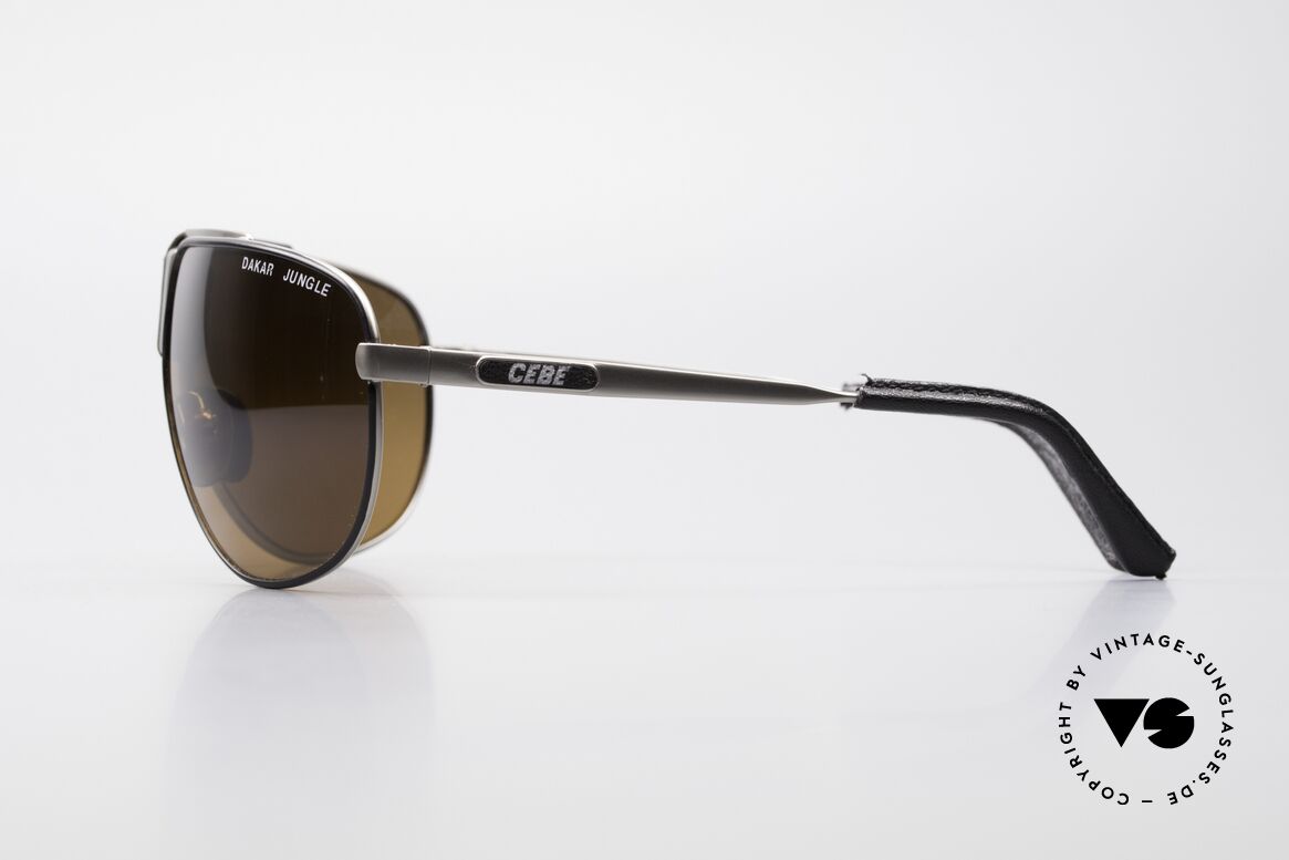 Cebe Dakar Jungle QD02 High-Tech Renn Sonnenbrille, Spiegelgläser für extremste Sonneneinstrahlung, Passend für Herren und Damen