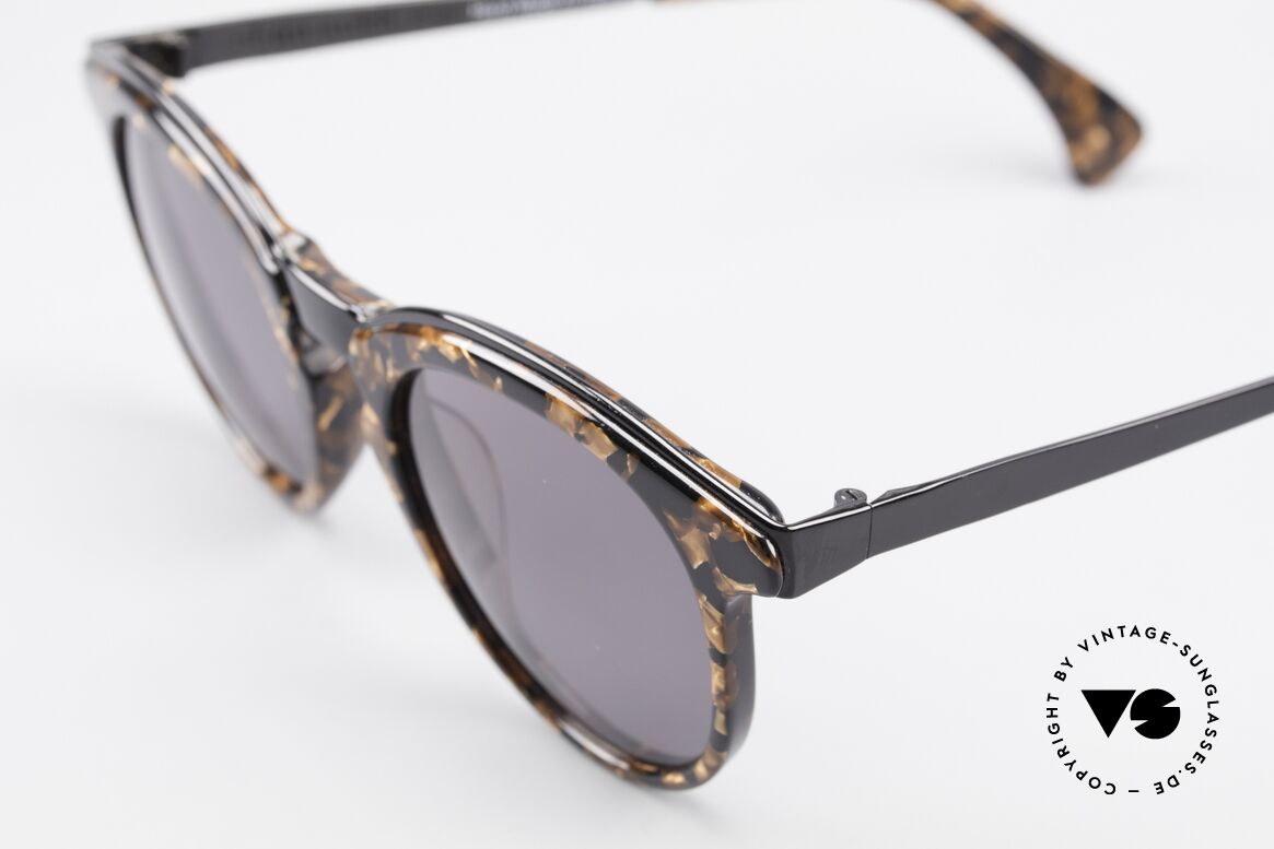 Alain Mikli 626 / 514 Alte 80er Panto Sonnenbrille, Top-Qualität & einzigartige Rahmen-Kolorierung, Passend für Herren und Damen
