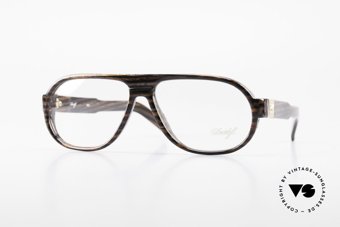 Davidoff 100 90er Herren Vintage Fassung, seltene, sowie äußerst elegante Brille von Davidoff, Passend für Herren