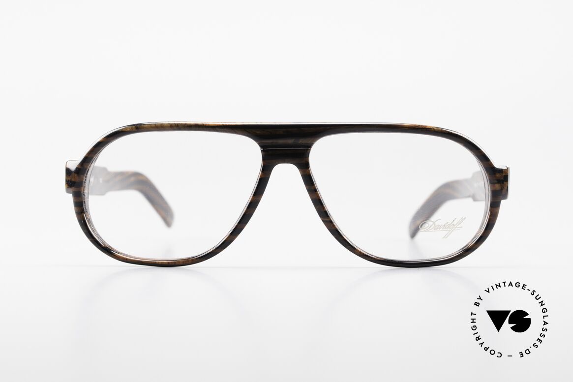 Davidoff 100 90er Herren Vintage Fassung, seltene, sowie äußerst elegante Brille von Davidoff, Passend für Herren