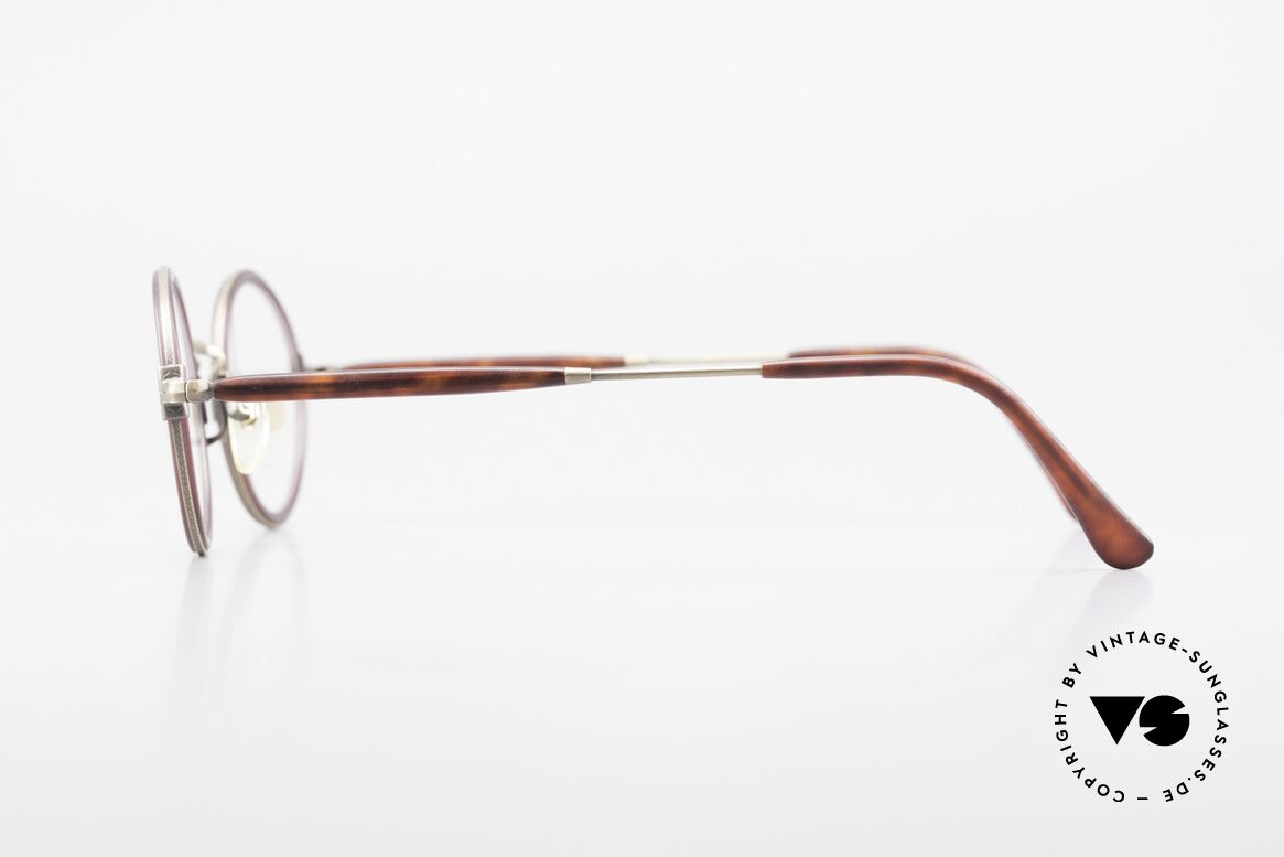 Matsuda 2834 Rund Ovale 90er Luxus Brille, ungetragenes EINZELSTÜCK für alle Qualitäts-Liebhaber, Passend für Herren und Damen