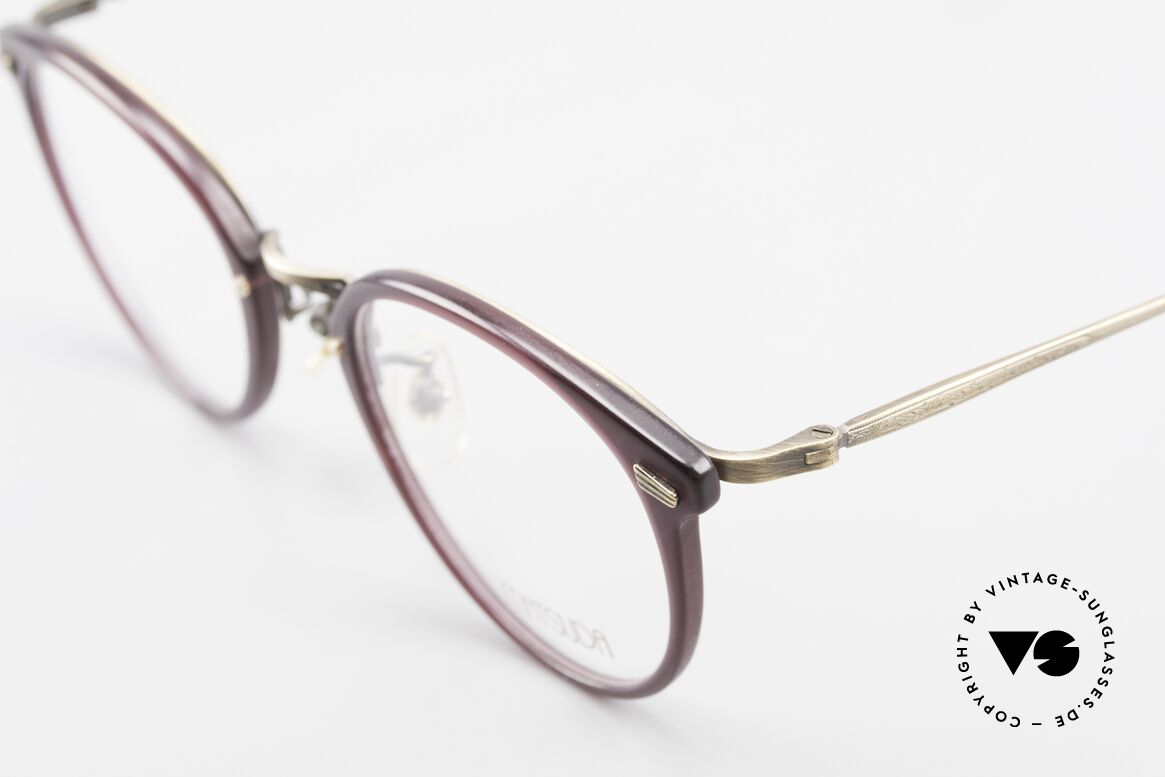 Matsuda 2836 Panto Stil 90er Luxus Brille, ungetragenes EINZELSTÜCK für alle Qualitäts-Liebhaber, Passend für Herren und Damen
