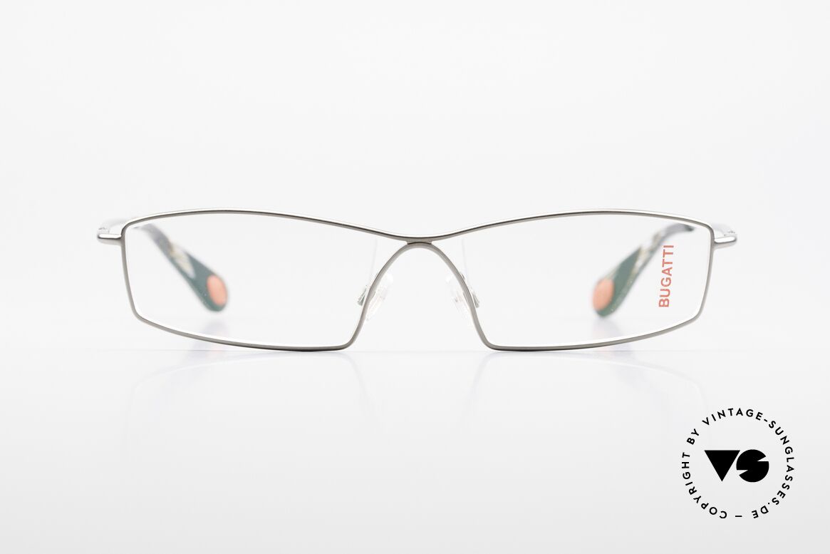 Bugatti 201 Odotype Vintage Designer Herrenbrille, legendäre ODOTYPE-Serie für Bugatti Kenner, Passend für Herren