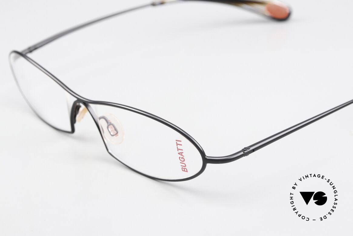 Bugatti 343 Odotype Vintage Designer Brille Herren, sehr spezielle Glaseinfassung & Top Komfort, Passend für Herren