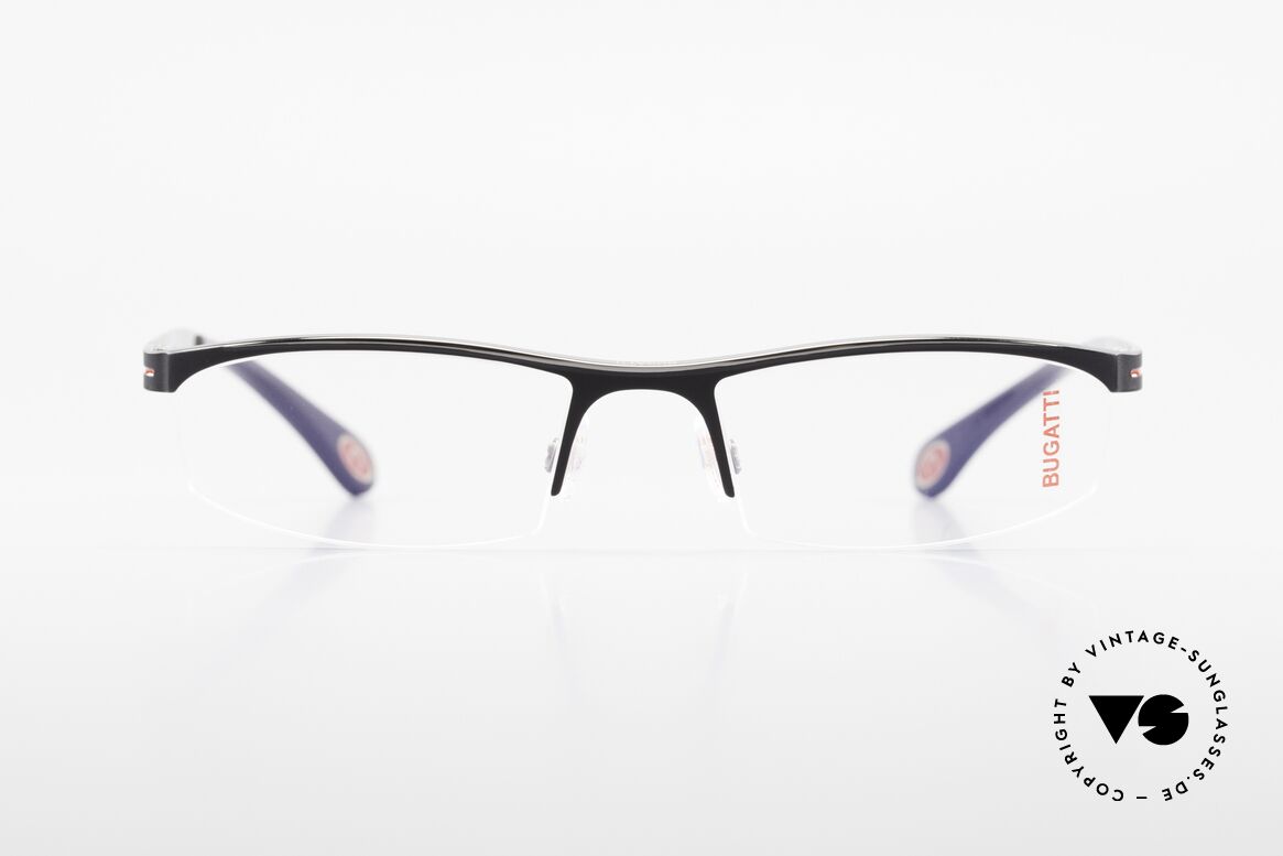 Bugatti 495 Luxus Nylor-Brille Gentlemen, Bugatti Brille, Mod. 495, 031 Large Gr. 55/19, Passend für Herren