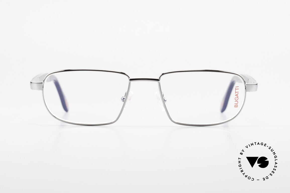 Bugatti 549 Ebenholz Ruthenium Fassung, BUGATTI LUXUS-Brille 549 in unglaublicher Qualität, Passend für Herren