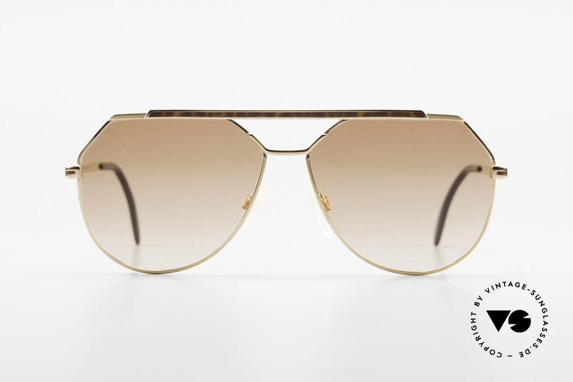 Cazal 733 Alte 80er Piloten Sonnenbrille, sehr markante Cazal vintage Herrenbrille von 1986/87, Passend für Herren