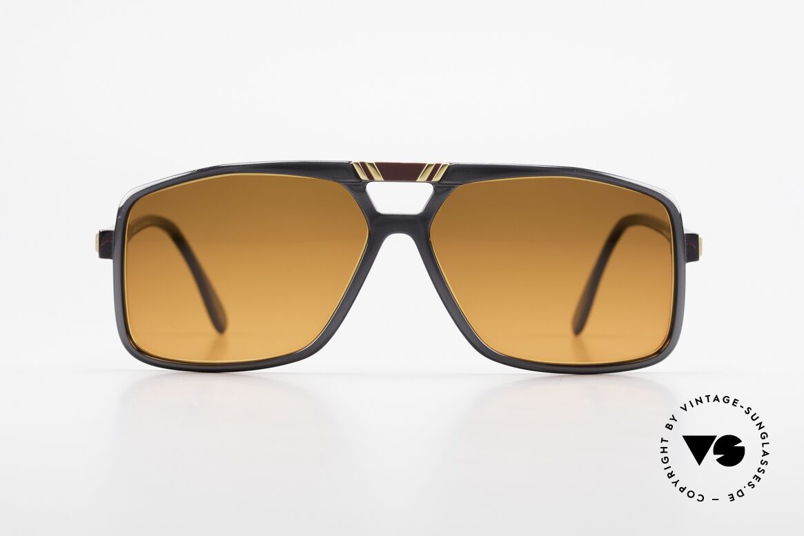 Cazal 637 Echt 80er Hip Hop Sonnenbrille, ausdrucksstarke Cazal VINTAGE Sonnenbrille, Passend für Herren