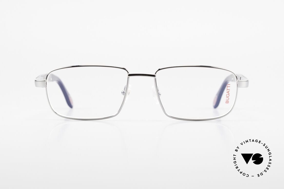 Bugatti 548 Ebenholz Ruthenium Brille L, Bugatti vintage Brille 548 in unglaublicher Qualität, Passend für Herren