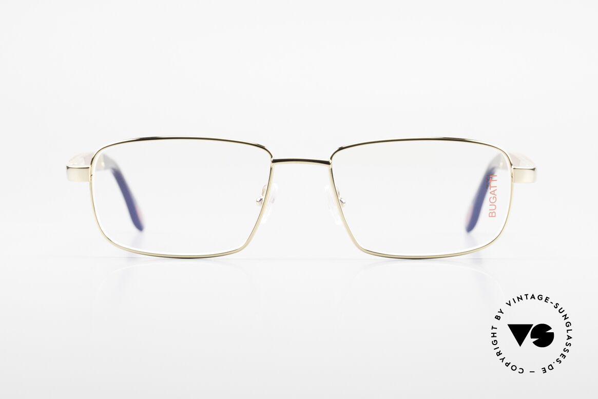 Bugatti 548 Padouk Edelholz Brille Gold L, Bugatti vintage Brille 548 in unglaublicher Qualität, Passend für Herren