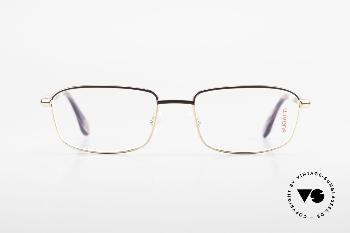 Bugatti 540 Vergoldete Naturhorn Brille, rare LUXUS-Brille von Bugatti; HIGH-END Qualität, Passend für Herren