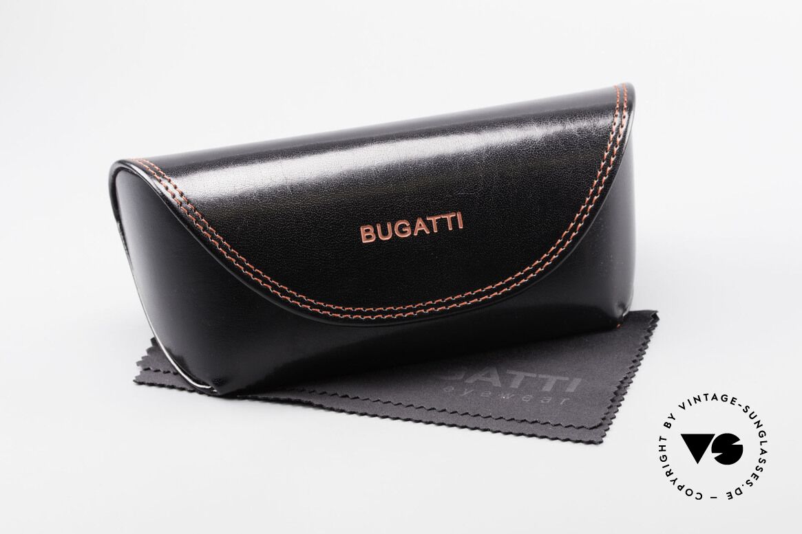 Bugatti 473 Ebenholz Weissgold Fassung, Größe: large, Passend für Herren