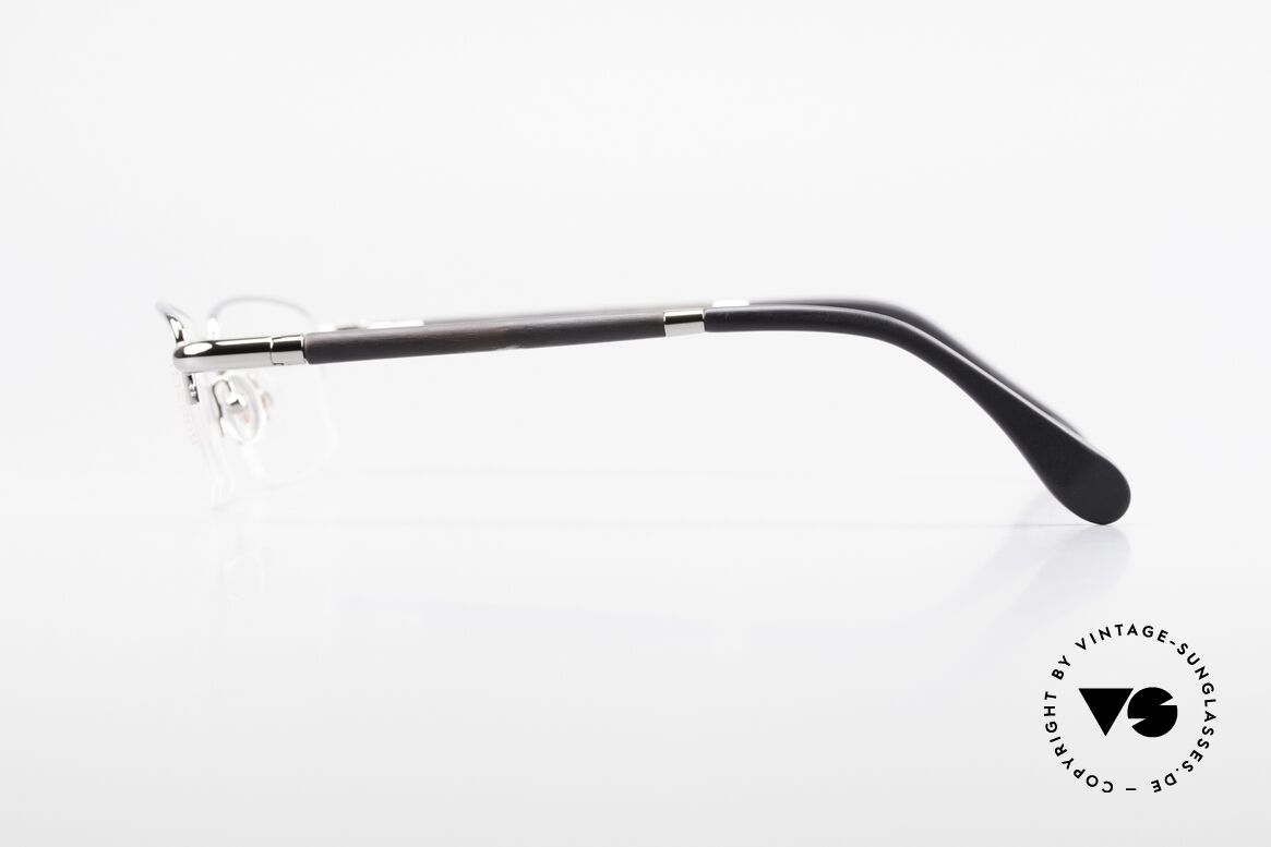Bugatti 535 Naturhorn Brille Palladium, LIMITED EDITION: gab's damals nur als Kleinstserie, Passend für Herren