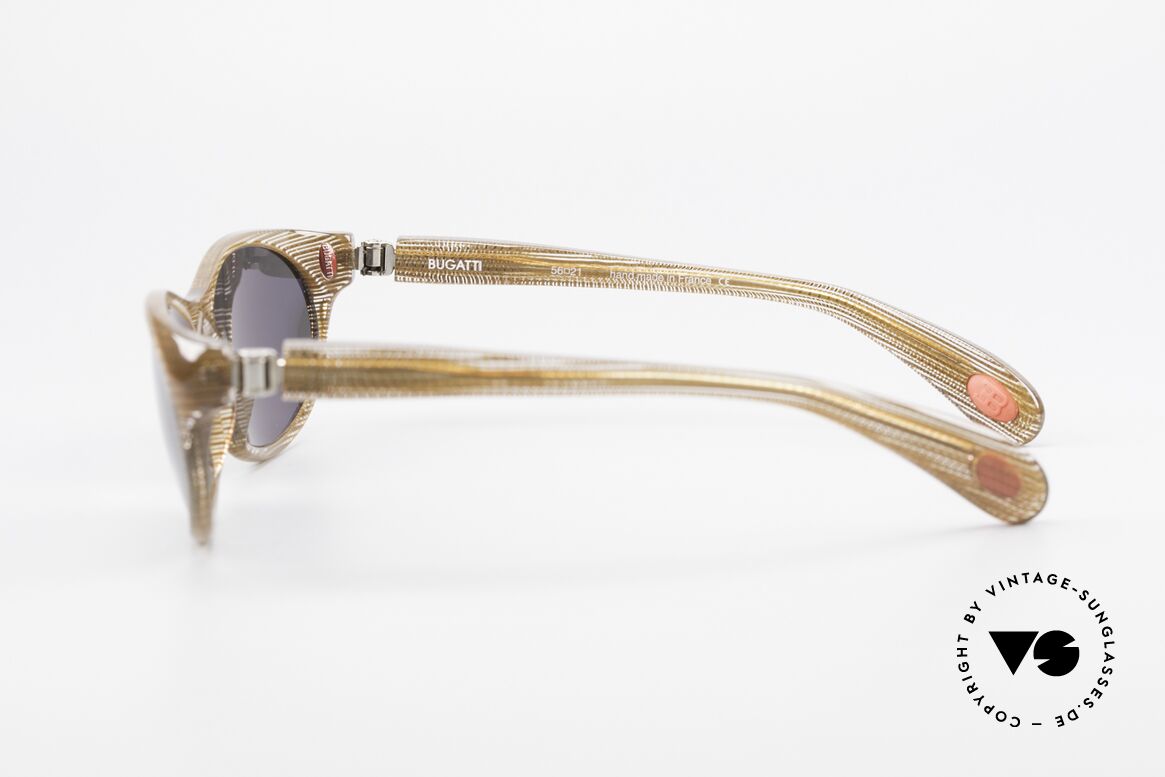 Bugatti 328 Odotype Vintage Designer Sonnenbrille, Größe: medium, Passend für Herren