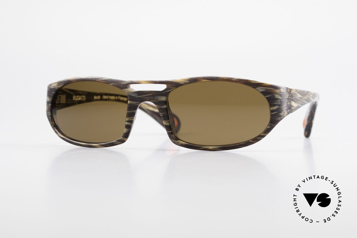 Bugatti 220 Designer Luxus Sonnenbrille, markante high-tech Sonnenbrille von BUGATTI, Passend für Herren