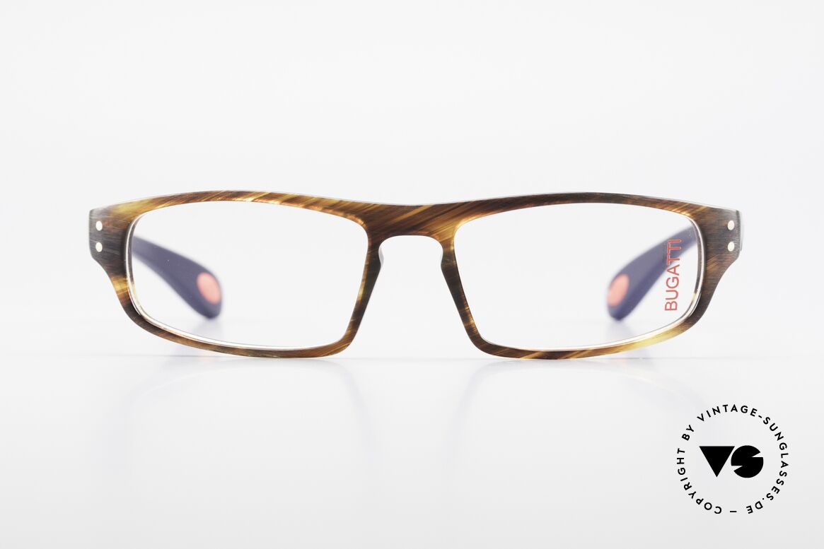 Bugatti 430 Classic Herrenbrille Vintage, markante Herren-Brillenfassung von BUGATTI, Passend für Herren