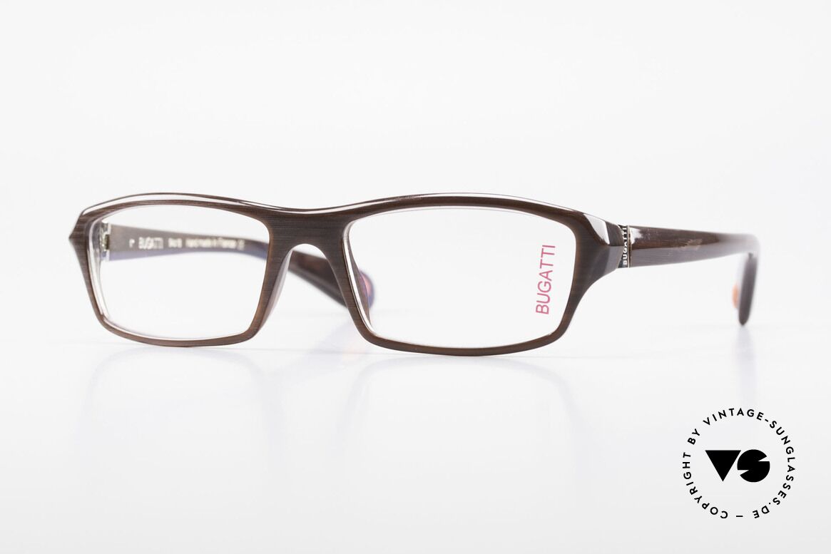 Bugatti 471 Elegante Designerbrille Herren, klassische high-tech Brillenfassung von Bugatti, Passend für Herren