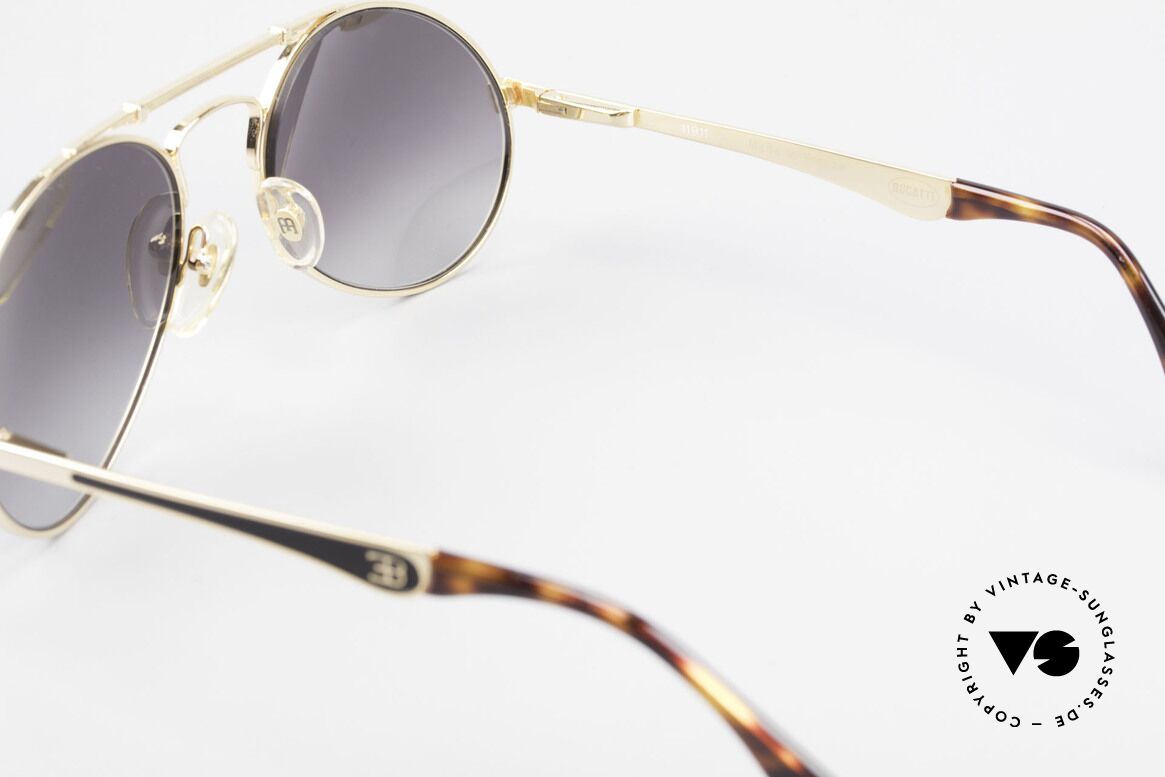 Bugatti 11911 80er Herren Luxus Sonnenbrille, Größe: large, Passend für Herren