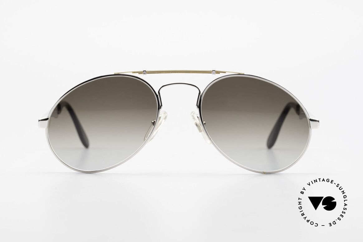 Bugatti 11909 80er Luxus Sonnenbrille Large, 80er vintage Herren-Sonnenbrille, LARGE 56/20, Passend für Herren