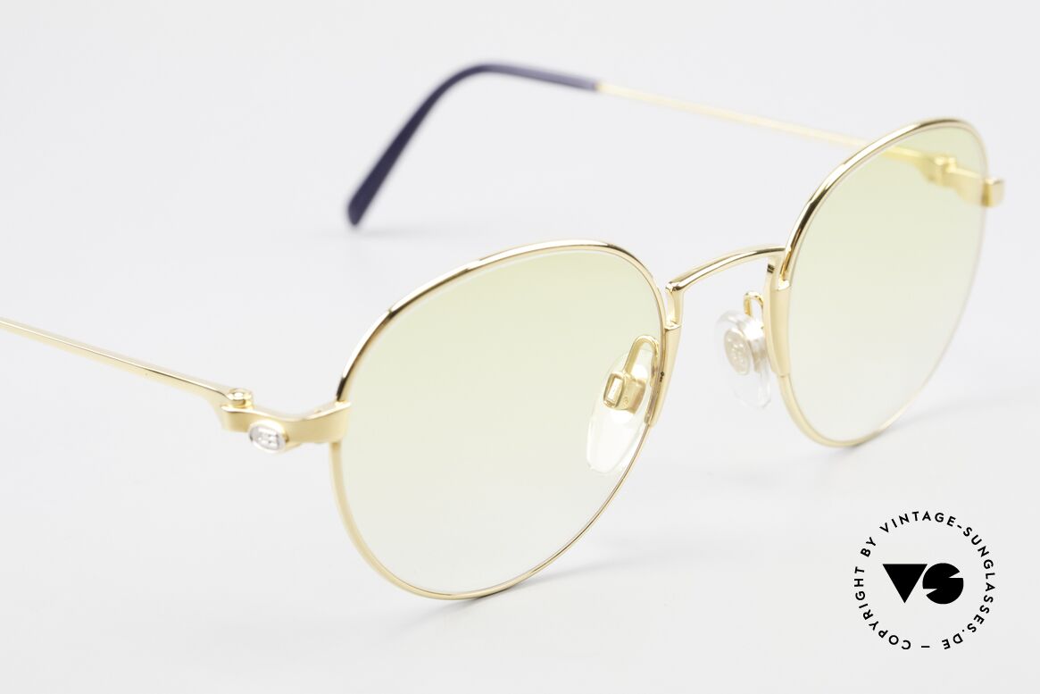 Bugatti EB600 Rare 90er Herren Panto Brille, ungetragen (wie alle unsere Bugatti Fassungen), Passend für Herren