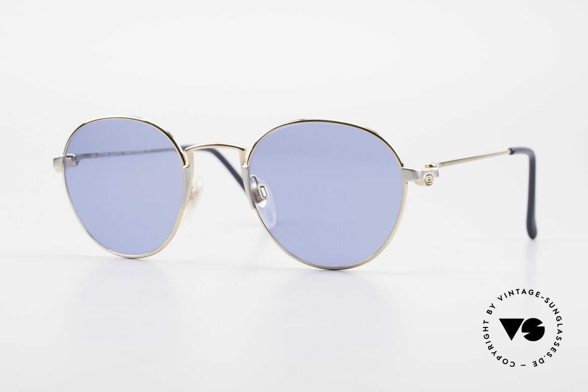 Bugatti EB600 Luxus 90er Panto Sonnenbrille, rare Bugatti Panto-Sonnenbrille in M Gr. 49-21, Passend für Herren