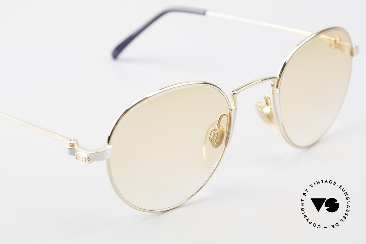Bugatti EB600 Small 90er Luxus Panto Brille, ungetragen (wie alle unsere Bugatti Fassungen), Passend für Herren