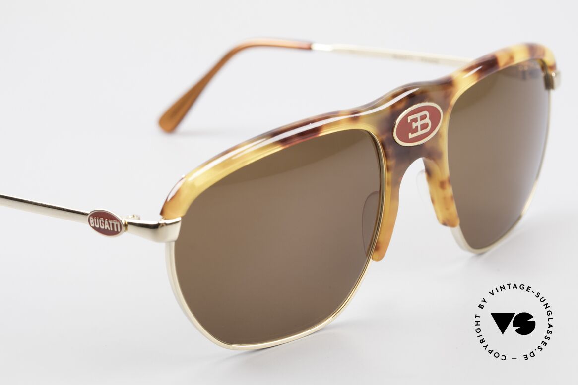 Bugatti 65218 Alte 70er Bugatti Sonnenbrille, ungetragen (wie alle unsere alten BUGATTI Unikate), Passend für Herren